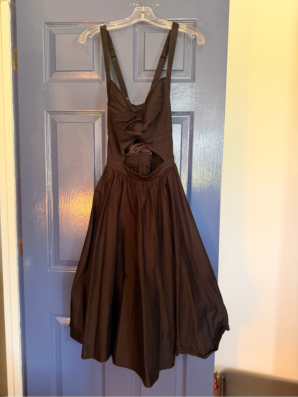 Pinup Couture Renee dress in black with keyhole Cutout XL